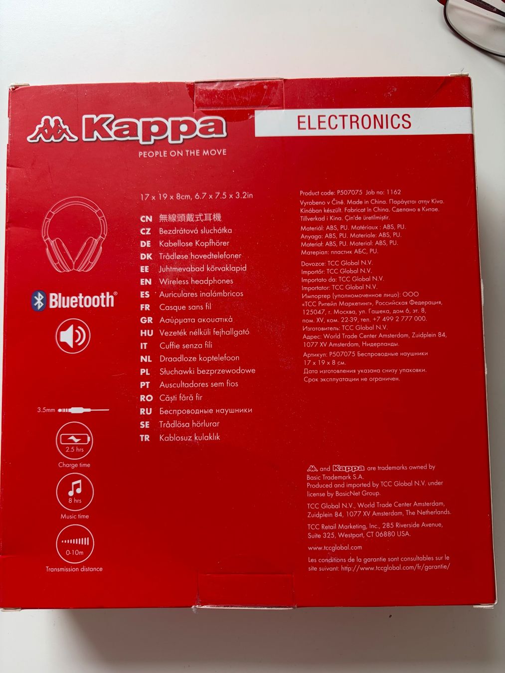 Kappa Cuffie: Kappa Wireless Headphones – Nuovo e nell'imballaggio originale da Bern venduto da ece_nxk7 1