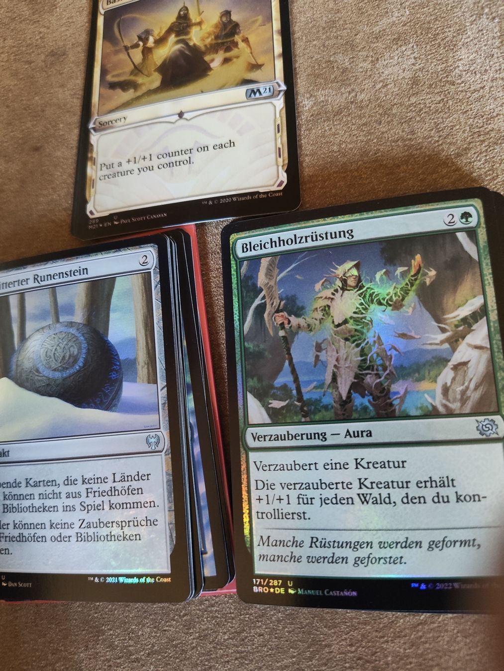 Cartes: foil mtg Karten uncommon common länder – D'occasion à Itingen par LucaB02 1
