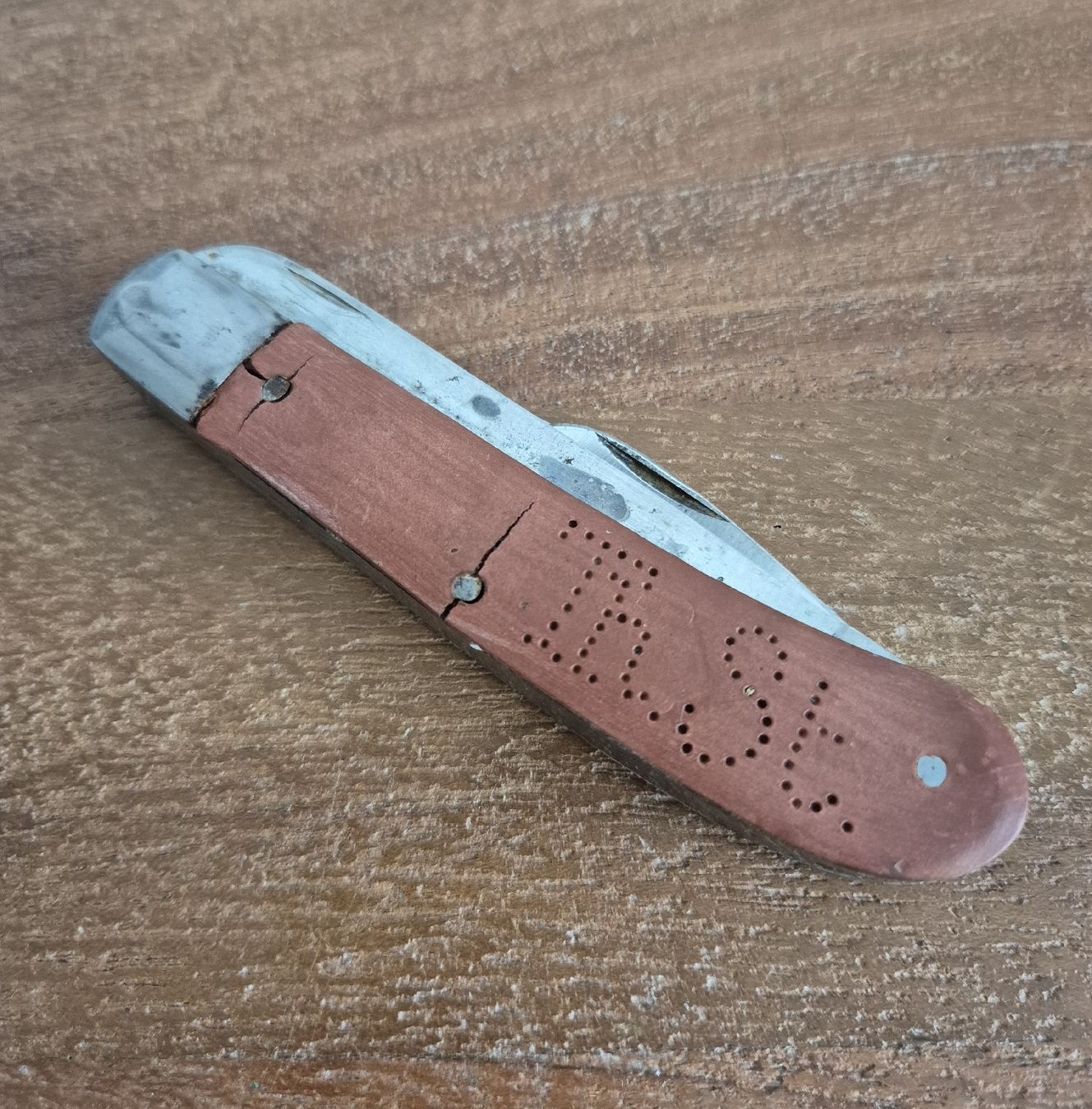 Coltelli tascabile: Taschenmesser mit Altgravur Th. Stamm – Usato da Zürich venduto da Dalema13 3
