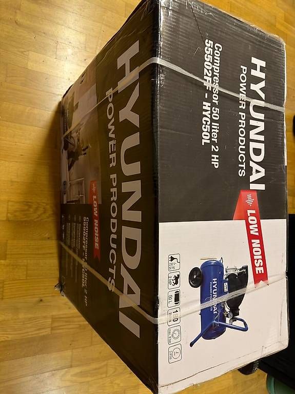 Compresseurs: Kompressor Hyundai 50l – Neuf avec emballage d'origine à Mühlrüti par bambe 1