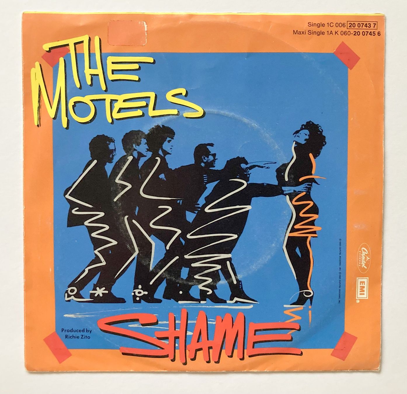Schallplatten: THE MOTELS - SHAME – Gebraucht aus Bottens von hotter-than-hell 1
