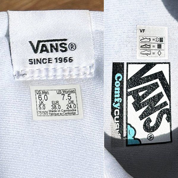 Vans Herrenschuhe: VANS Cruze ComfyCush | Low Sneaker 38 US7.5 | Leder Canvas – Gebraucht aus Engelburg von Rmueller 8