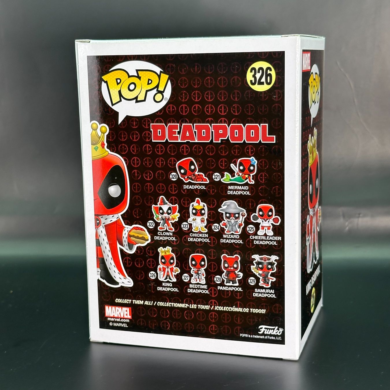 Funko Statuette: Funko Pop! - Marvel - King Deadpool 326 – Usato da Düdingen venduto da Nerdworld 1
