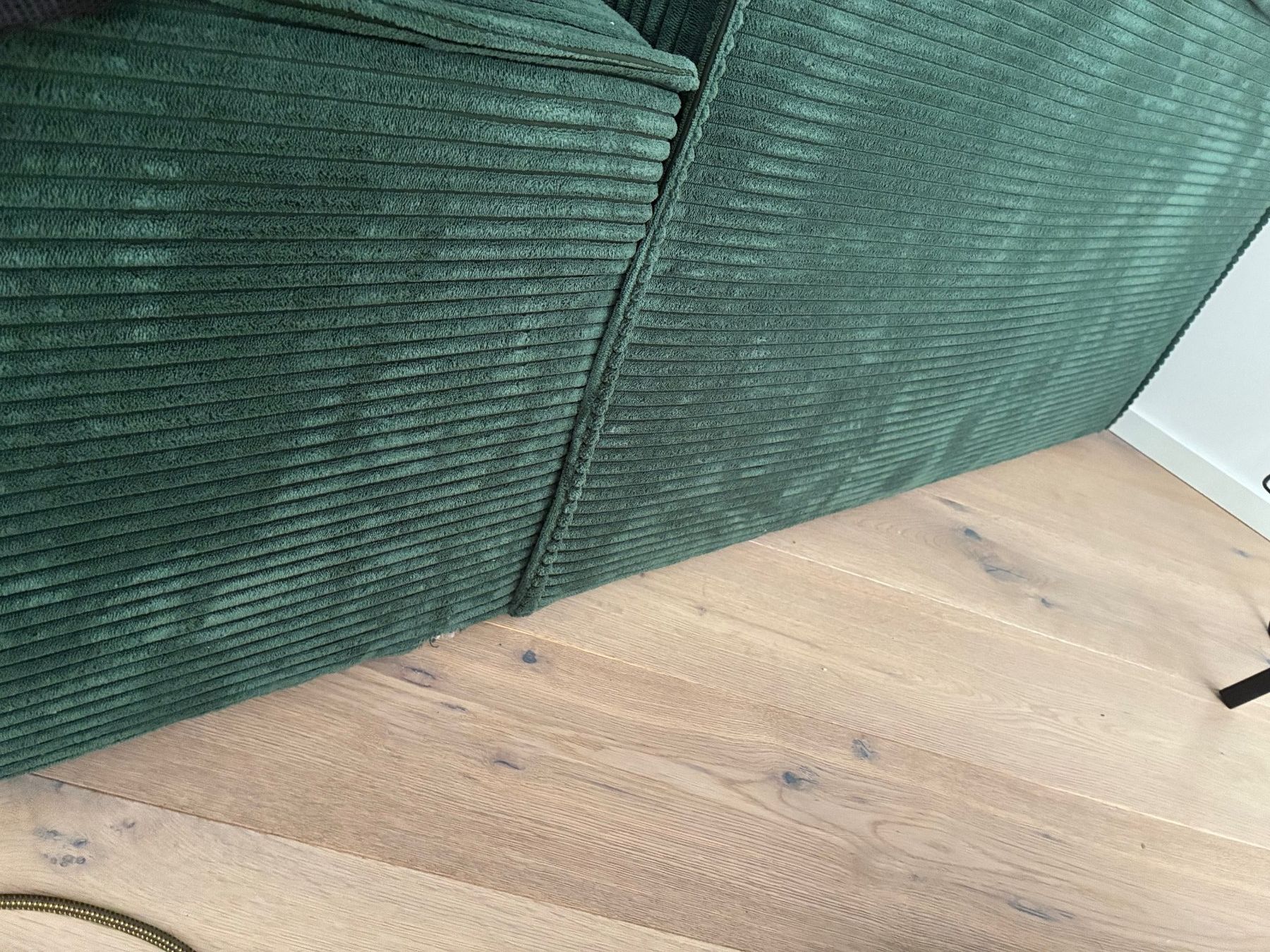 Divani: L-förmiges grünes Pascal Morabito Sofa – Usato da Zürich venduto da RFS92 7