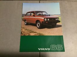 Volvo (Daf) 66 Verkaufsprospekt 2 Seiten, November 1976
