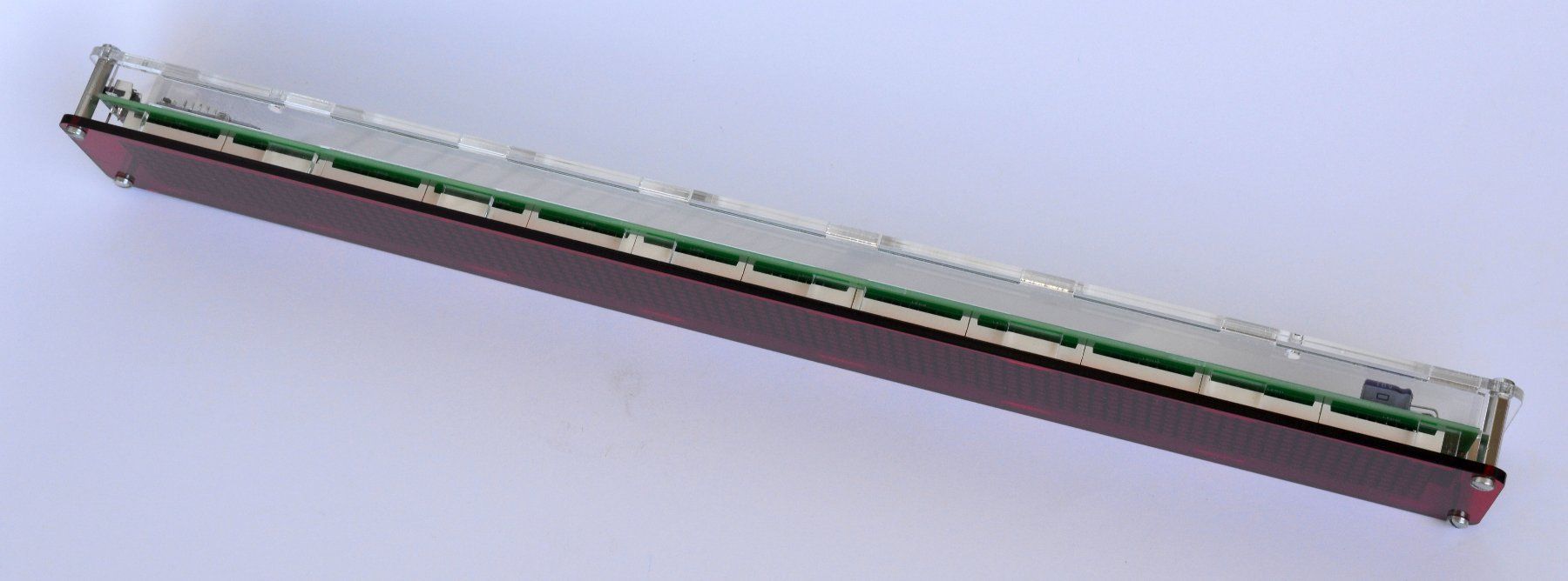 Orologi: Digitaluhr LED Matrix mit ESP32 und Wlan 42 cm – Usato da Zürich venduto da peter541 2