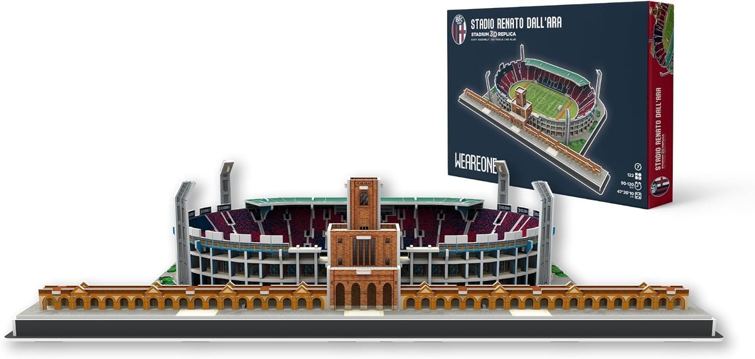 Puzzles: FC Bologna Stadion 3D Puzzle – Neu und originalverpackt aus Wil SG von Football-Legends