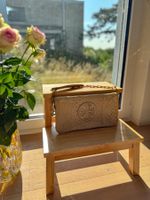 Tory Burch Handtasche Snake-Optik beige/gold gebraucht