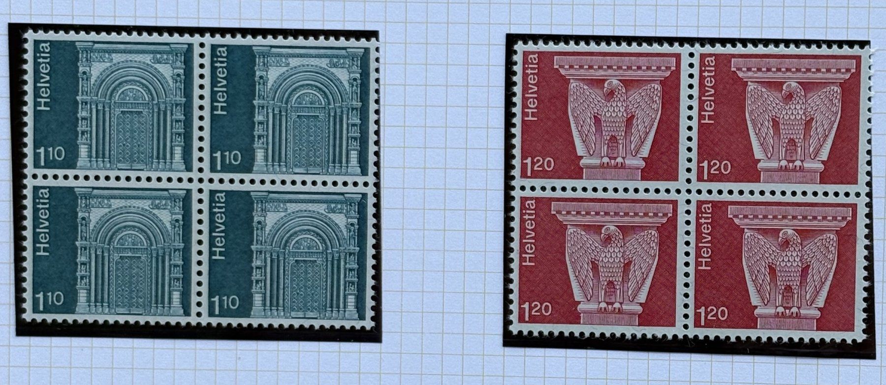 Tutti i francobolli: LOT 4 ER BLOCKS BRIEFMARKEN SCHWEIZ NEU – Nuovo (secondo la descrizione) da Ostermundigen venduto da Heavenmaus75 2