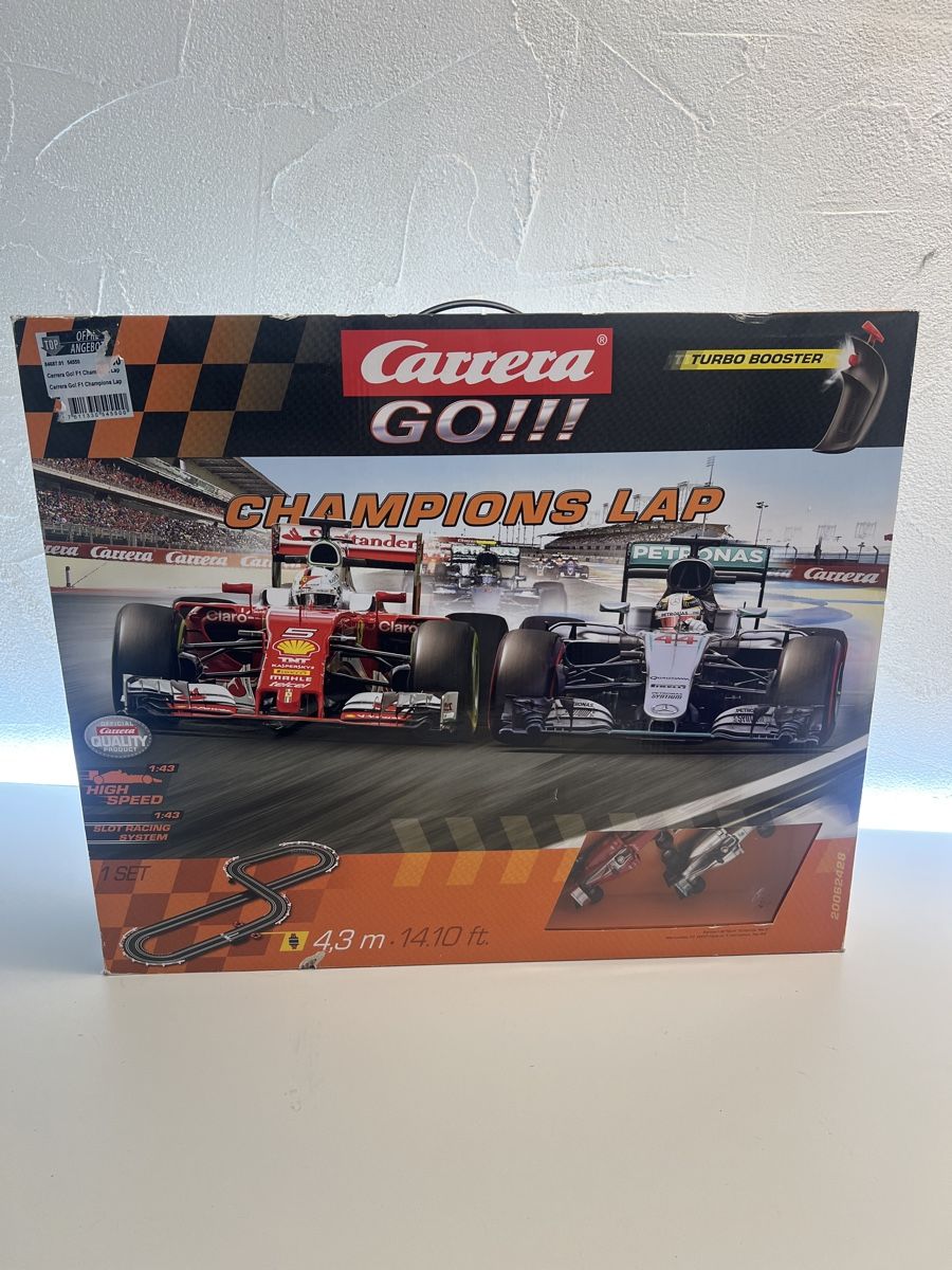 Carrera Piste: Carrera GO Champions Lap Autorennbahn Set -Neu – Nuovo (secondo la descrizione) da Rotkreuz venduto da Migu2012