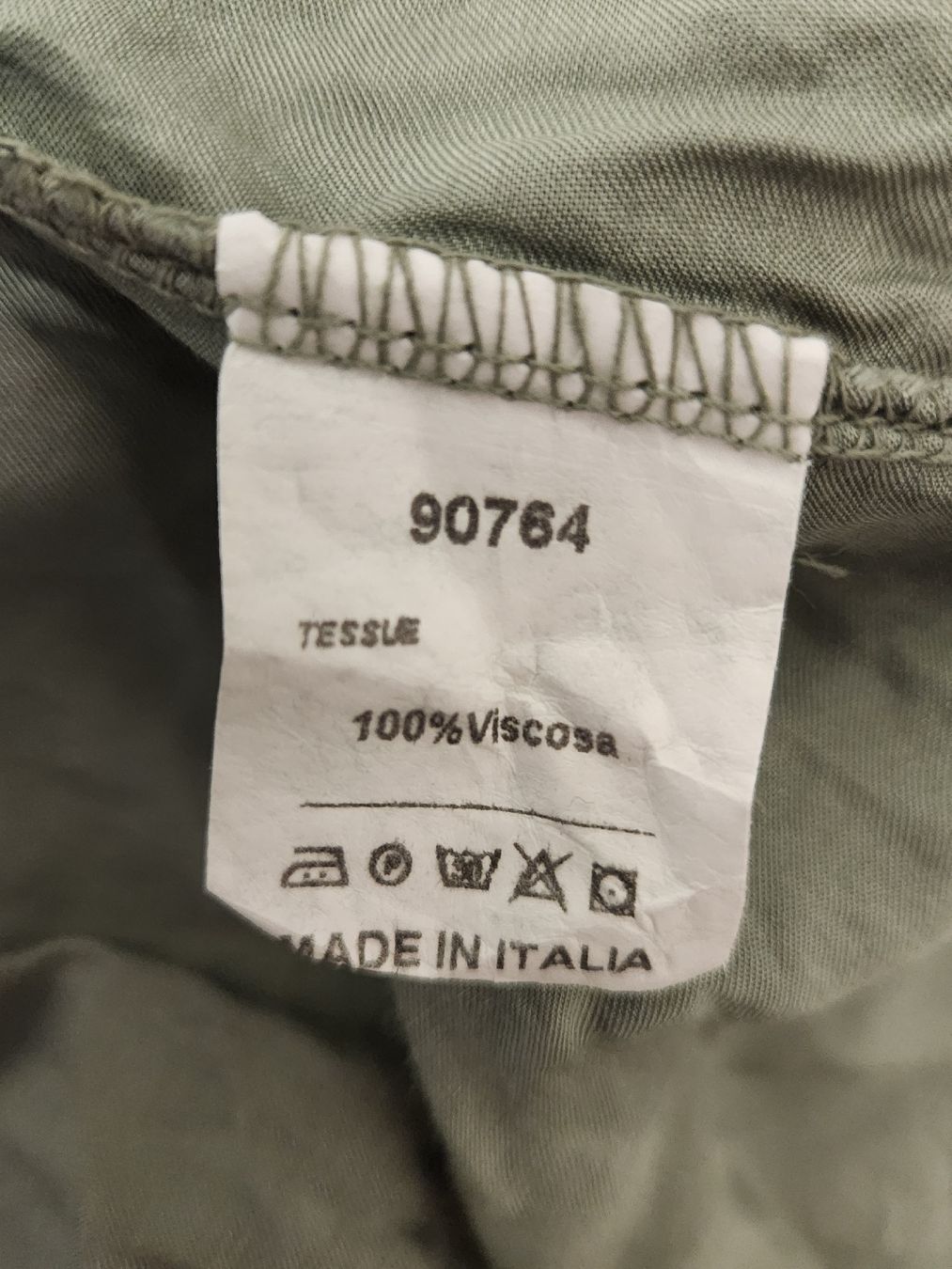 Vestiti: Robe longue kaki en viscose Italienne  Millenium TU – Usato da Niedergösgen venduto da Eva2410 3