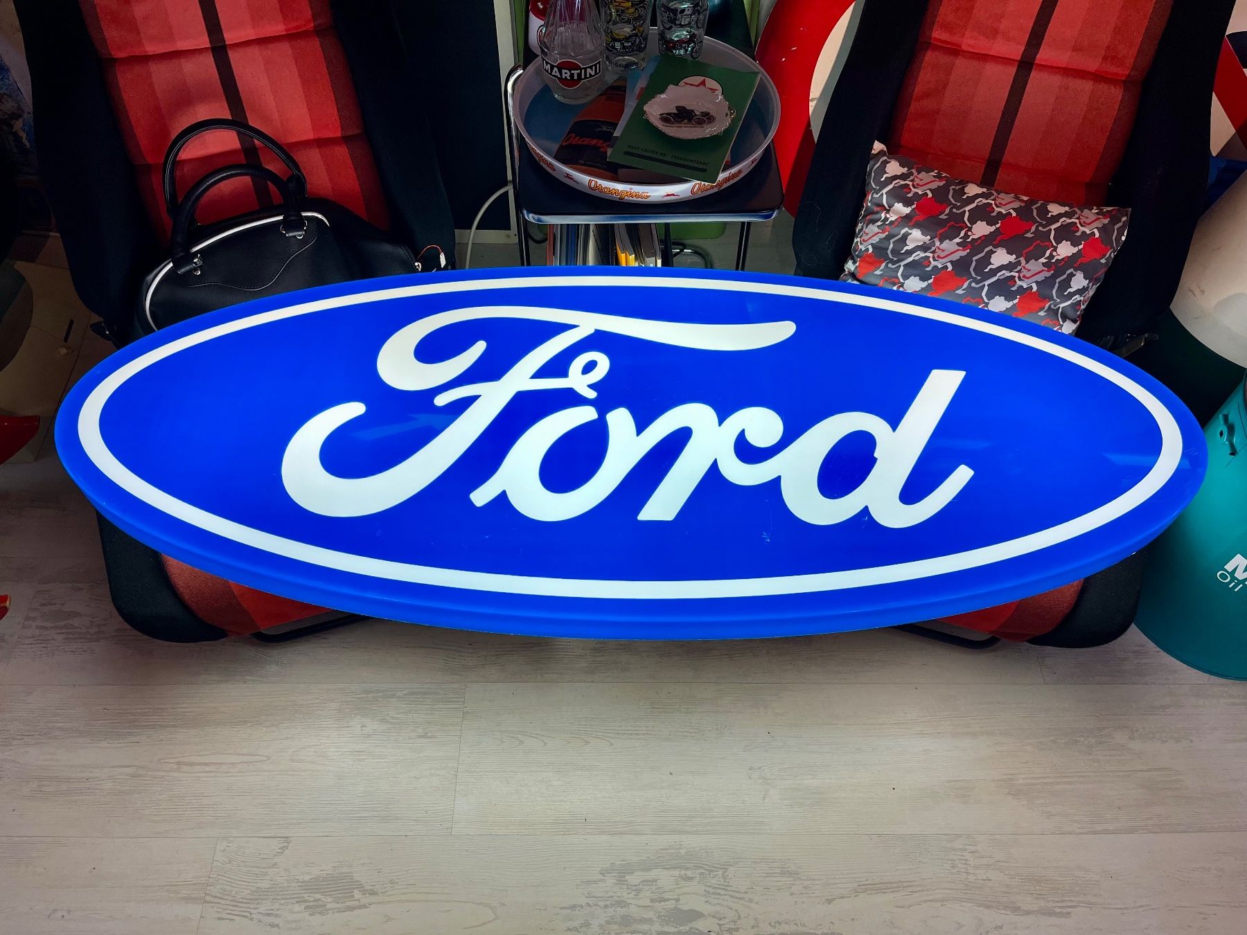 Ford Insegne: Ford - Leuchtreklame – Usato da Erlinsbach venduto da Stu-ff 1