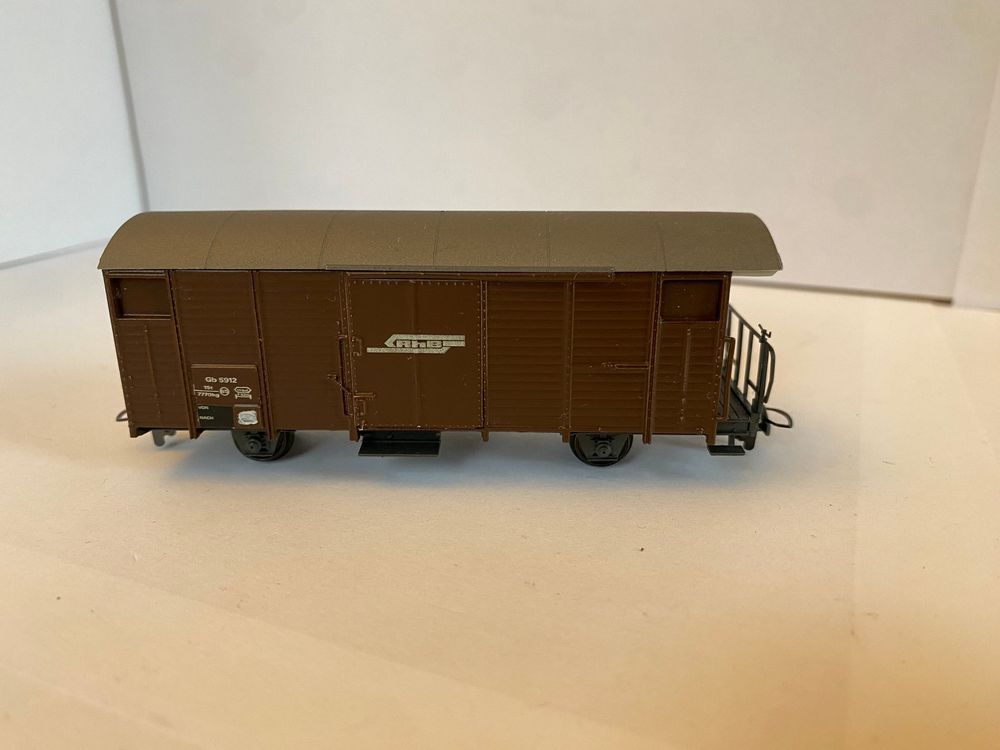 Bemo Modelleisenbahnen: PR-MODELLBAU 1027 RhB Gb 5912 – Neu (gemäss Beschreibung) aus Wettingen von Mobacram 2