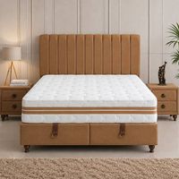 Modernes und neues Bett mit Matratze 90x200
