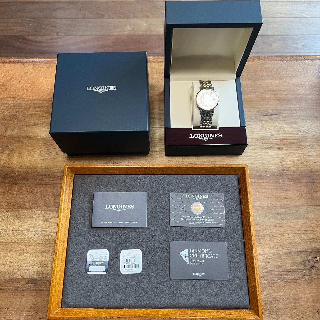 Longines Orologi: Longines Elegant Automatic Full Set L4.810.5.97.7 – Usato da Carouge GE venduto da Watchaser 9