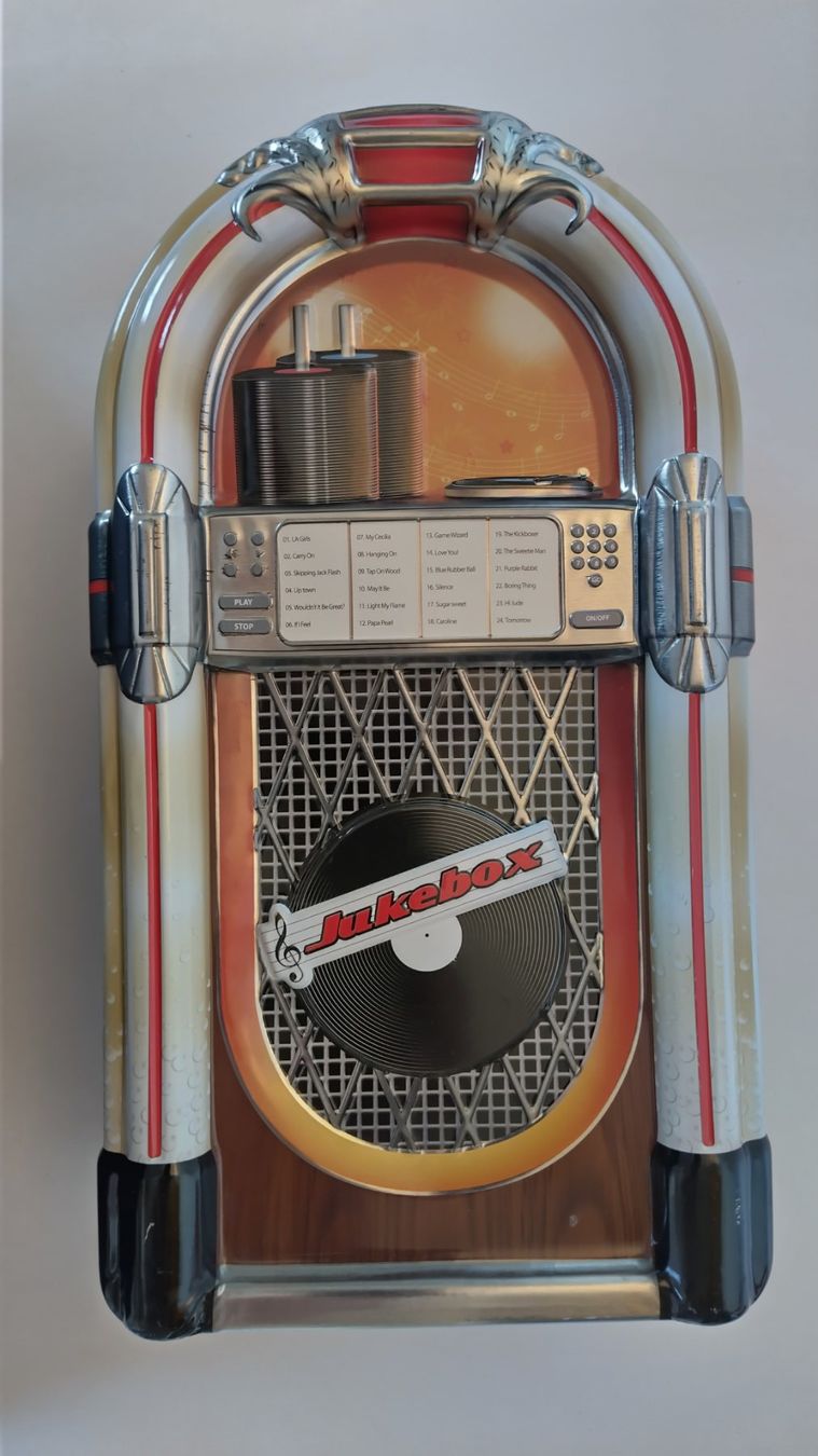 Sonstiges für Haushalt & Wohnen: Blechdose "Jukebox" ab Fr. 10.- / Guter Zustand – Gebraucht aus Bellach von JingleJerry