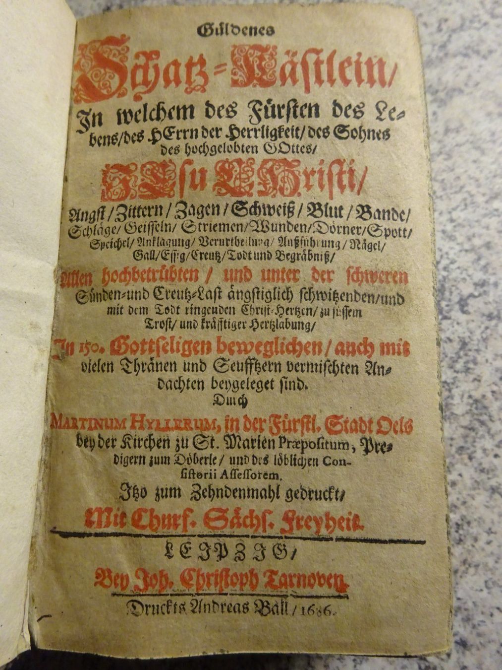 Bücher: GULDENES SCHAZ KAESTLEIN / anno 1686 – Gebraucht aus Esslingen von eintagammeer 9