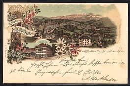 Litho Herisau, Heinrichs-Bad, Panorama