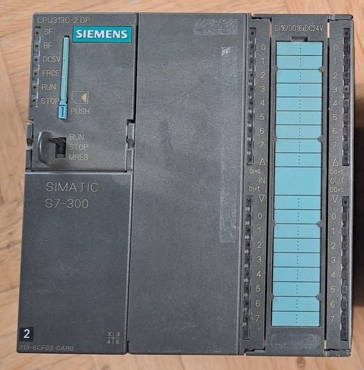 Siemens Simatic S7-300 CPU 313C-2 DP / 6ES7313-6CF03-0AB0 (Gebraucht ...