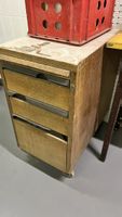 Holz Korpus mit 3 Schubladen