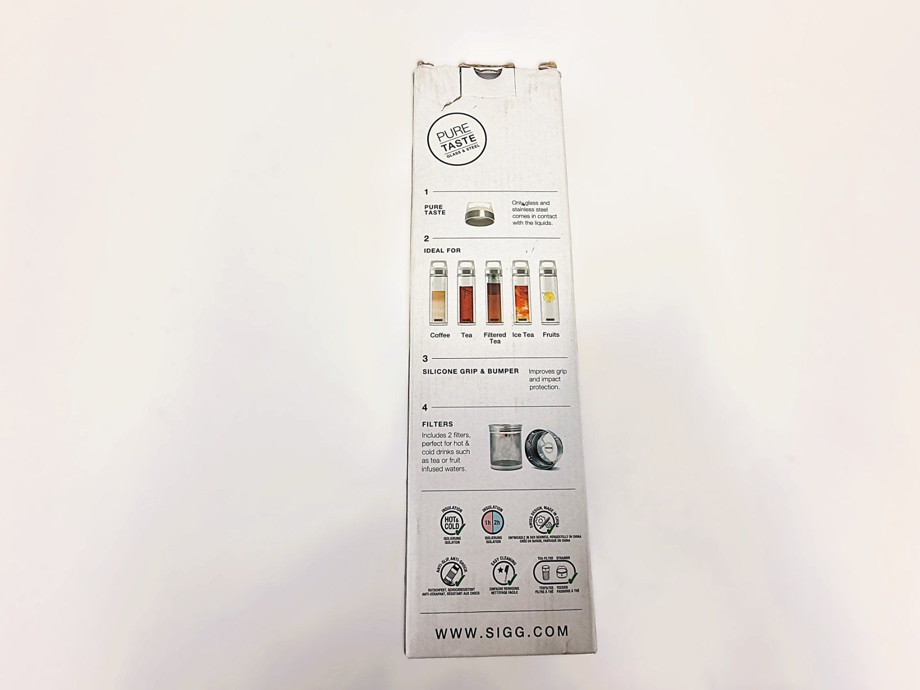 Sigg Appareils à gaz et accessoires: Sigg Glasflasche – D'occasion à Urtenen-Schönbühl par Restwert_Schoenbuehl 4