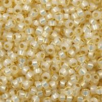 MIYUKI Rocailles 11/0 – Gefärbtes Creme (577)