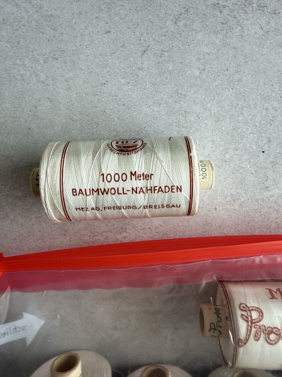 Cordicelle & Fili: Nähgarn-Set MEZ Protocord 10 Spulen original Verpackung  – Nuovo (secondo la descrizione) da Nänikon venduto da Monimos 2