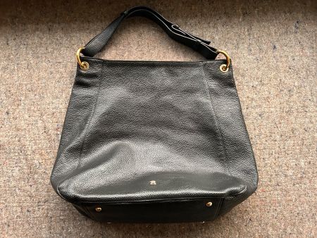 Navyboot grosser Shopper Kalbsleder Handtasche schwarz SALE