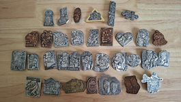 33 Fasnachtsplaketten Luzern, Horw, Littau...div Jahrgänge