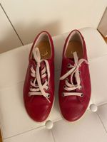 Ecco rote Ledersneakers Gr.36, kaum getragen neue Innensohle