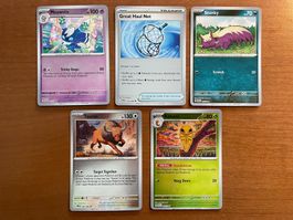 Pokemon Karten Set Reverse (Versand gratis)