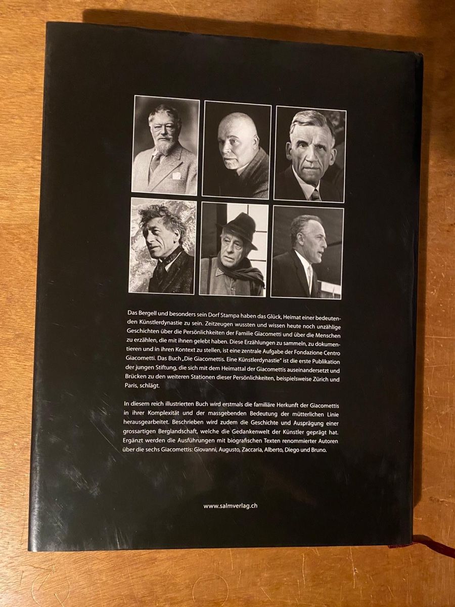 Libri: Die Giacomettis eine Künstlerdynastie – Usato da Zürich venduto da WWehrle 1