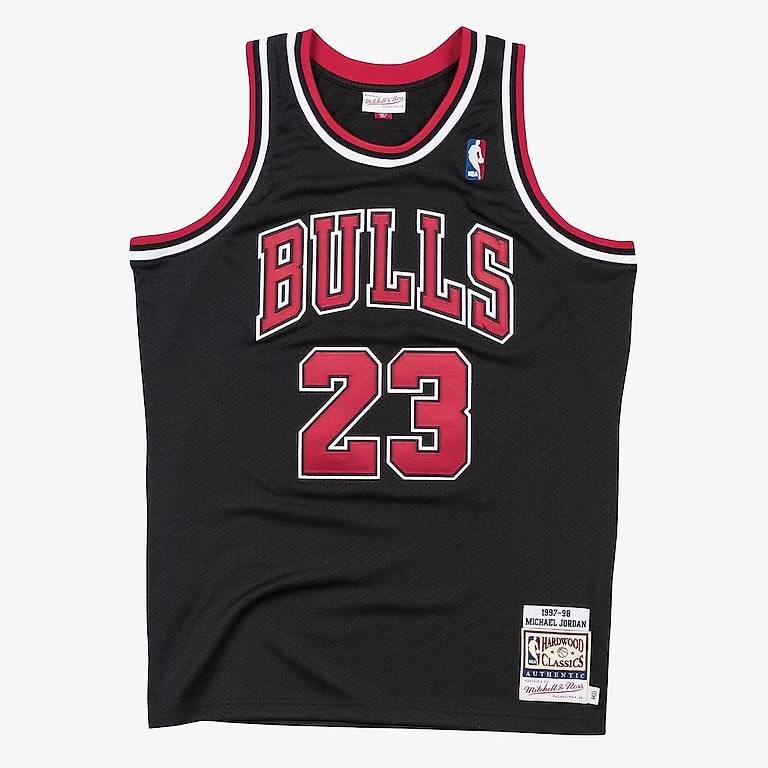 Mitchell & Ness Canottiere & Pantaloni: Michael Jordan, Bulls, 1997-98, Mitchell & Ness – Nuovo e nell'imballaggio originale da Ormalingen venduto da Rune86 2