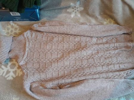 warmer Rollkragen Pullover gr. S/M