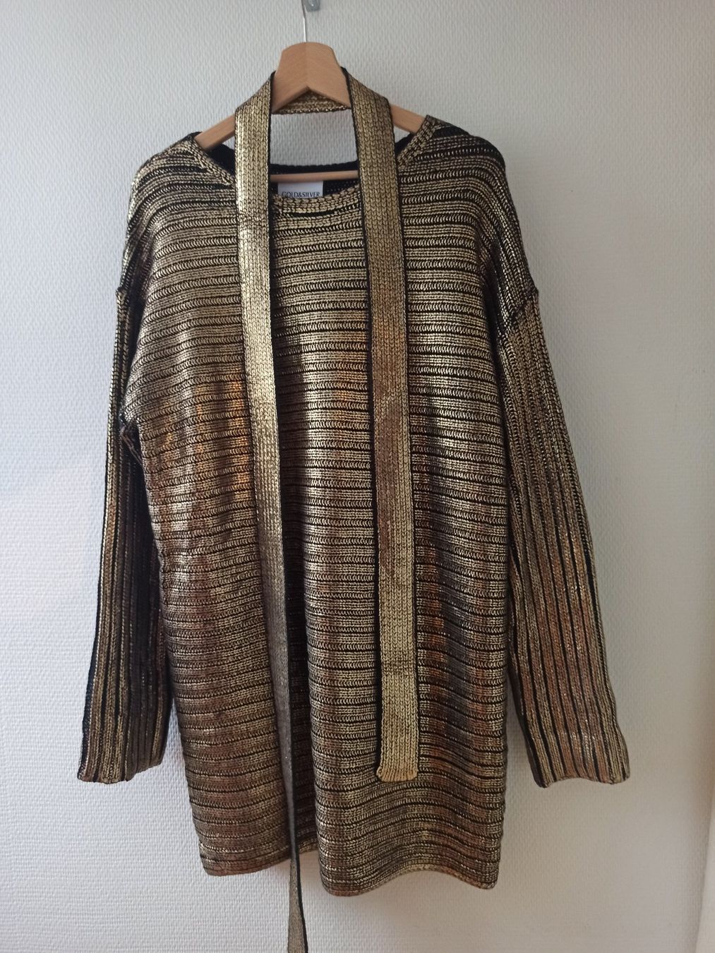 Vestiti: Goldiges Strickkleid | Gold&Silver Paris | One Size – Nuovo (secondo la descrizione) da St. Gallen venduto da syl_575n 3