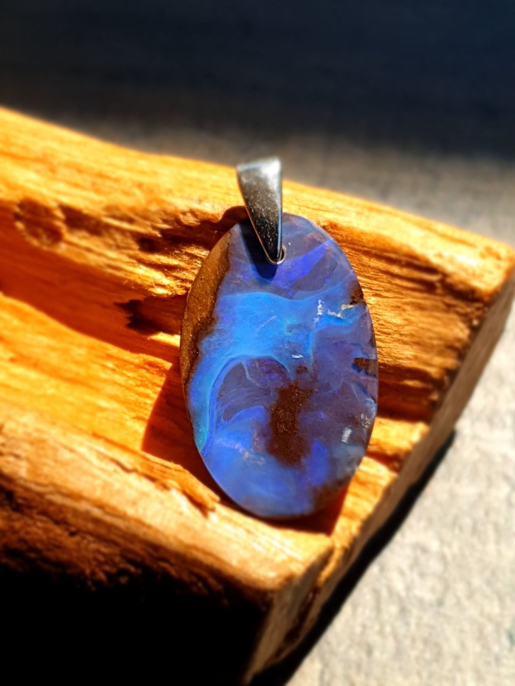 Ciondoli: Anhänger Boulder Opal. – Nuovo (secondo la descrizione) da Niederbüren venduto da Raphael014 6