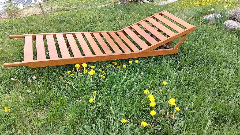 Sedie a sdraio: Sonnenliege aus Holz – Usato da Dübendorf venduto da Buch3