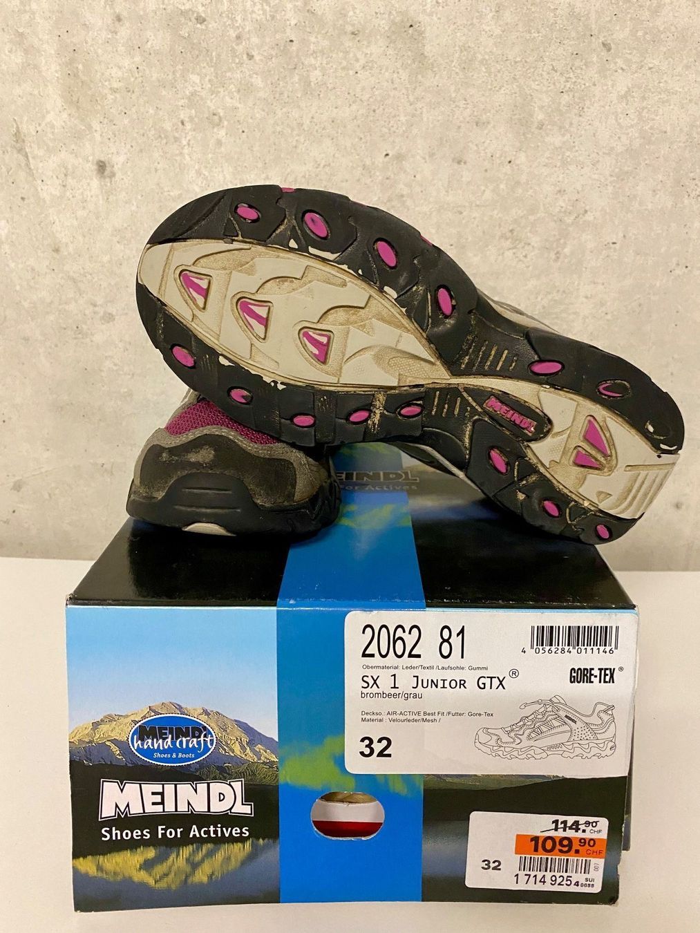 Meindl Scarpe per ragazze: Mädchen Wanderschuhe Gr.32 – Usato da Zetzwil venduto da gent1974 1