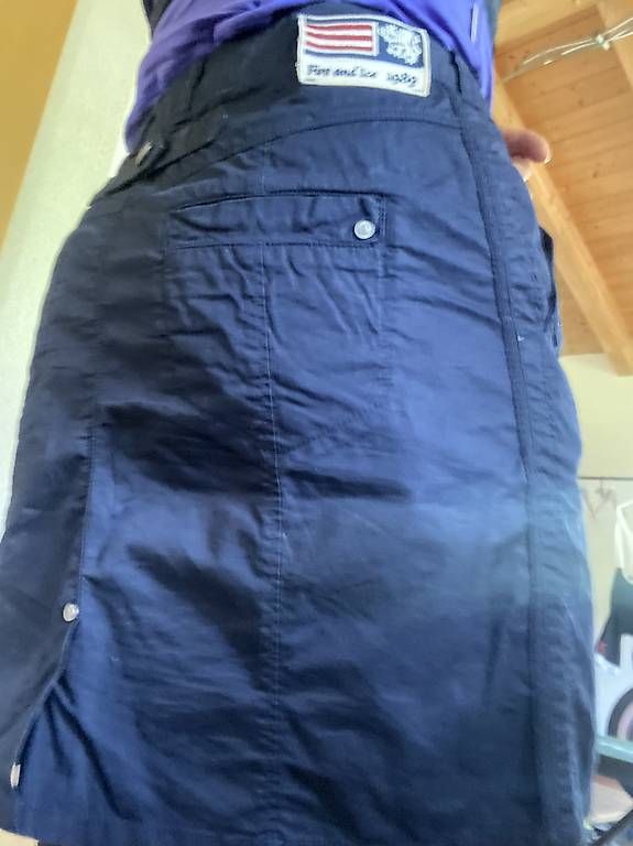 Bogner Gonne: Bogner, Fire + Ice, Rock, Gr. M/38, d'blau – Usato da Zermatt venduto da Susi6