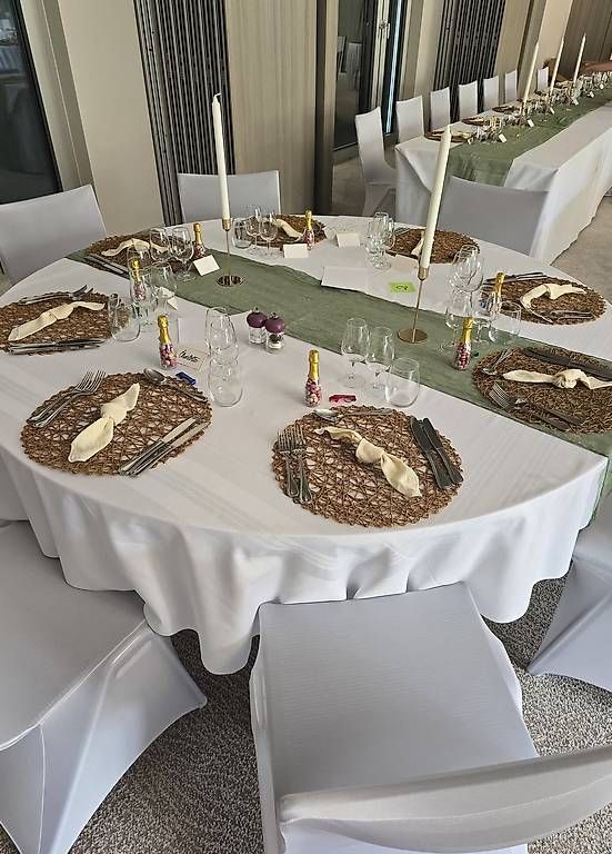 Set di piatti: MARIAGE- 90 sets de table ficelle – Nuovo e nell'imballaggio originale da St-Légier-Chiésaz venduto da zazafolies 1