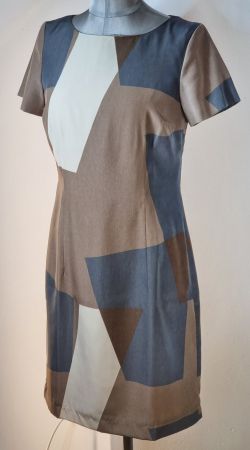 36 S SELECTION by S. OLIVER seidig Etuikleid Business Sommer