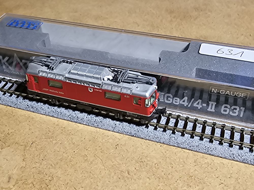 Kato Rhb Ge 4/4 ll 631 Analog OVP (Neu (gemäss Beschreibung)) in ...