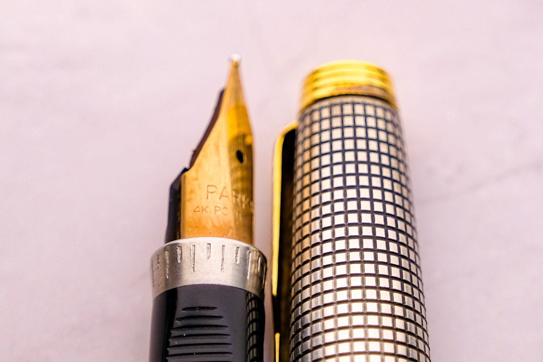 Parker Penna & Evidenziatori: Parker Cisélé 75 Füllfederhalter 14K – Nuovo (secondo la descrizione) da Fribourg venduto da Silver_Wat 3
