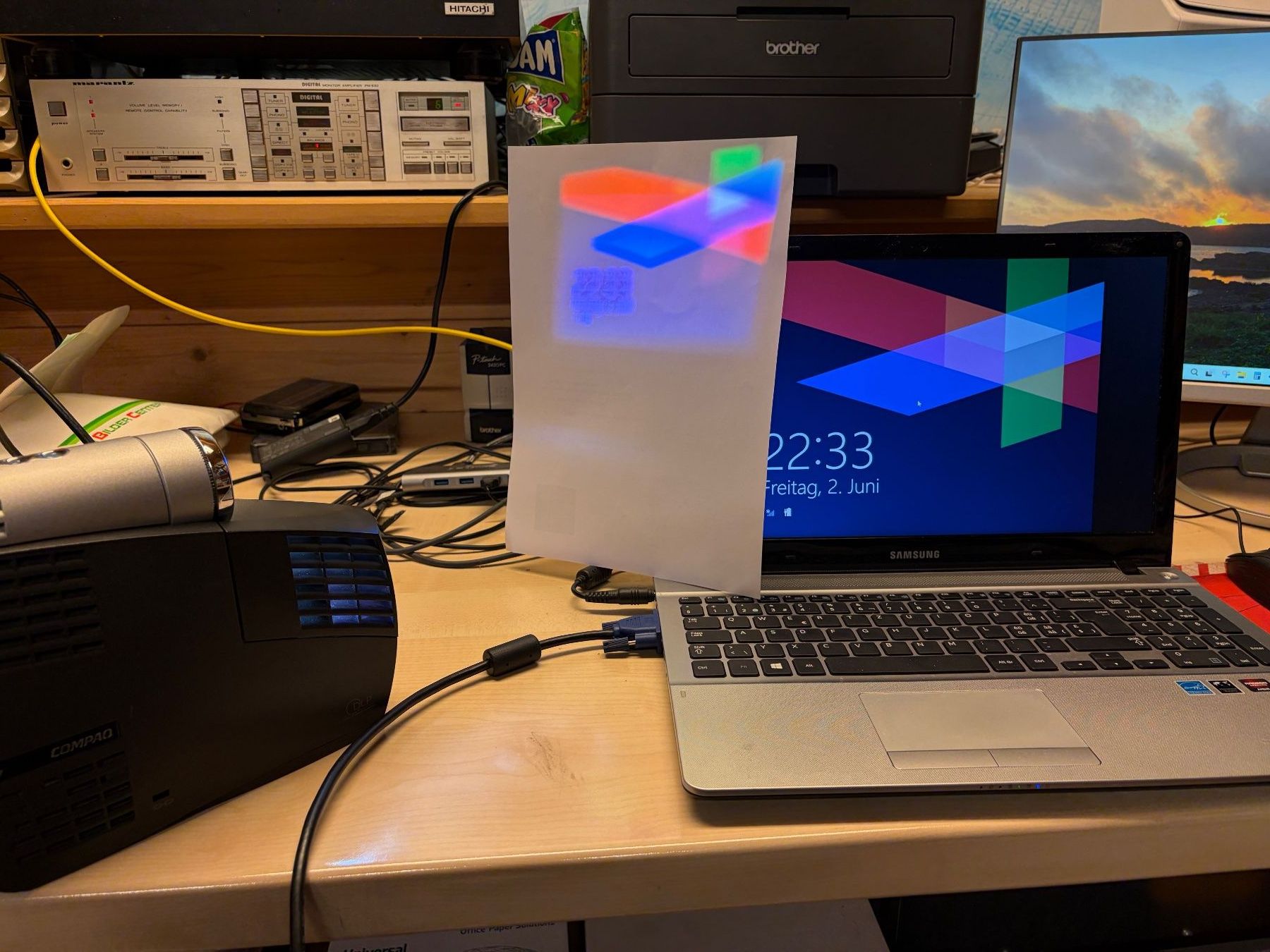 Compaq Vidéoprojecteurs: Beamer Compaq MP 3800 – D'occasion à Serneus par pipo17 9