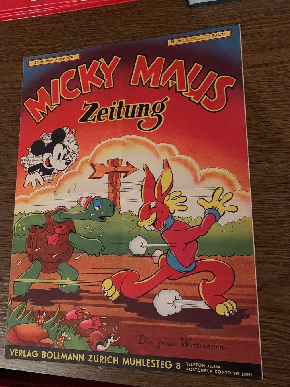 Fumetti: Micky Maus Bollmann Zeitung 1937 Disney – Usato da Gysenstein venduto da Comic_sammler