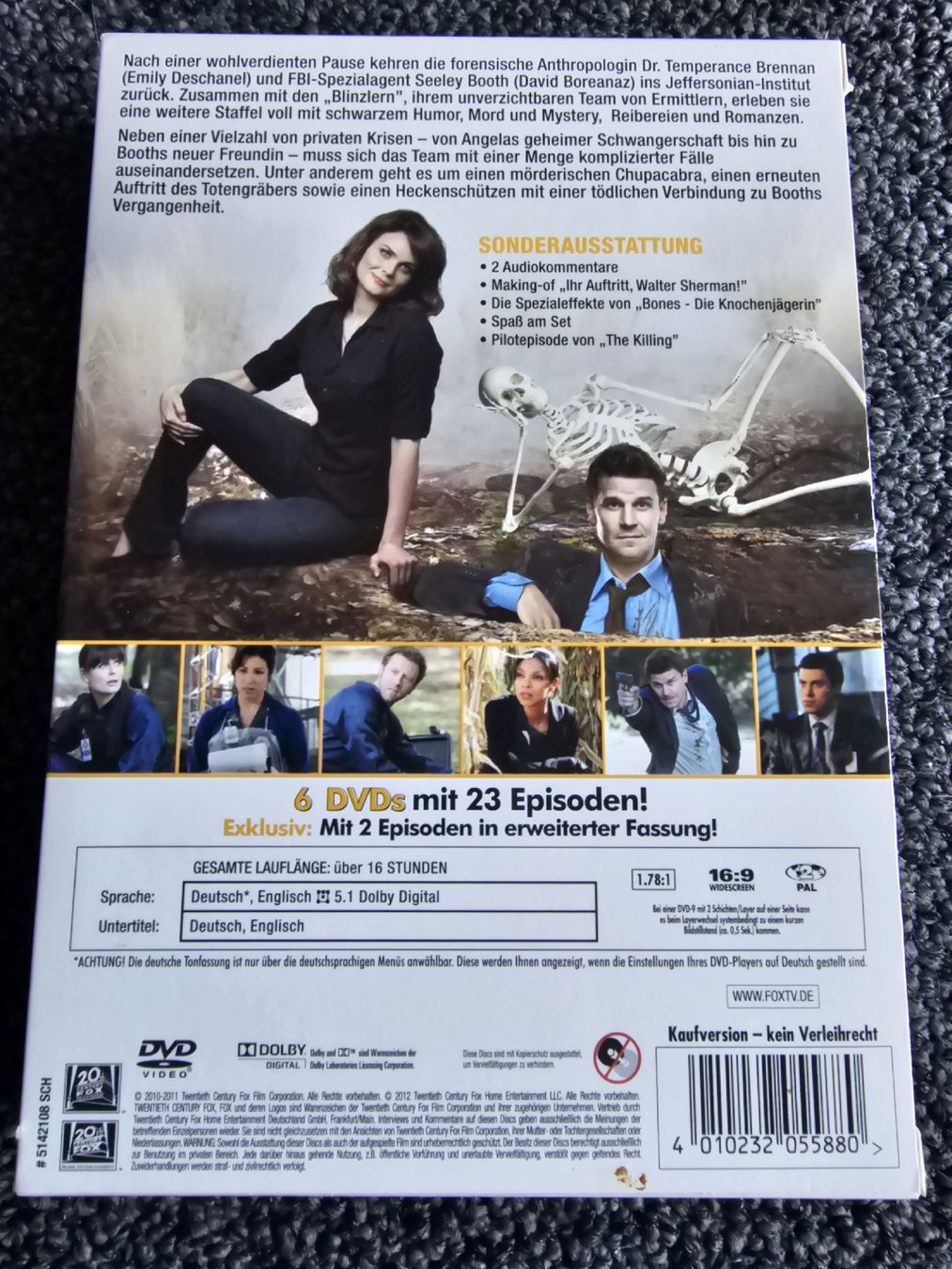 Alle DVDs: Bones - Die Knochenjägerin - Staffel 6  – Gebraucht aus Ruswil von jan_bxl5 1