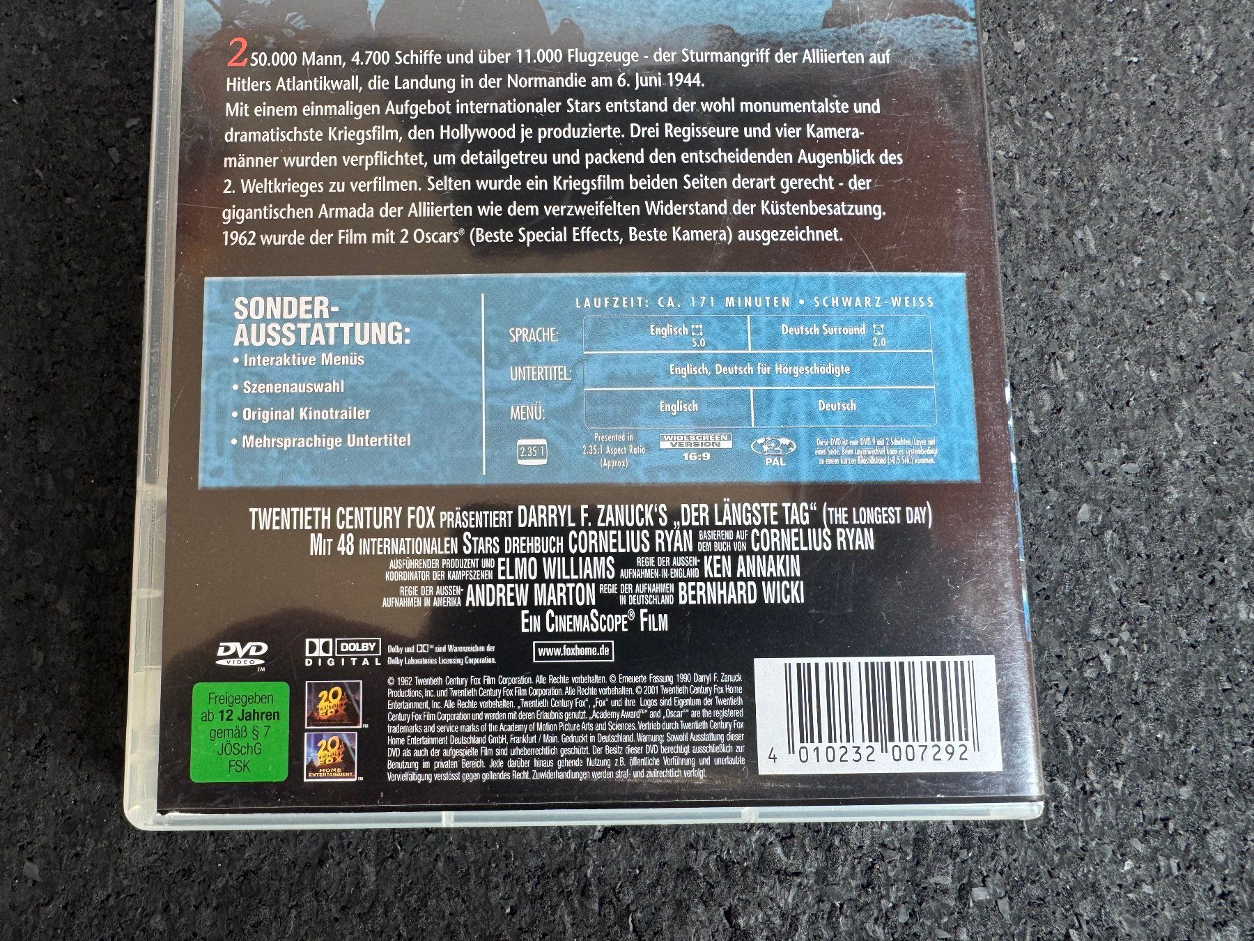 Tous les DVDs: Der Längste Tag "The longest day" DVD's EN/DE – D'occasion à Fribourg par tschjoly 3