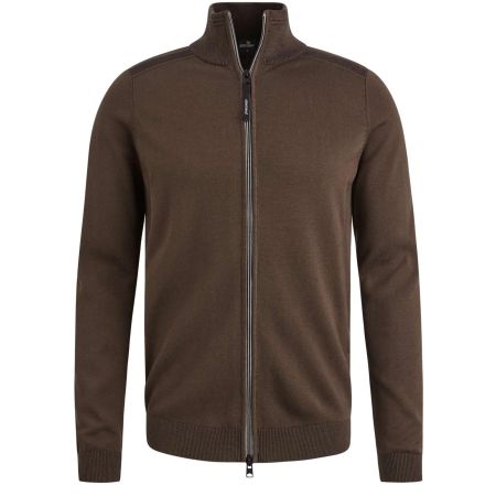 Vanguard Zip Jacket Cotton Modal Tencel Cardigan Knitwear M