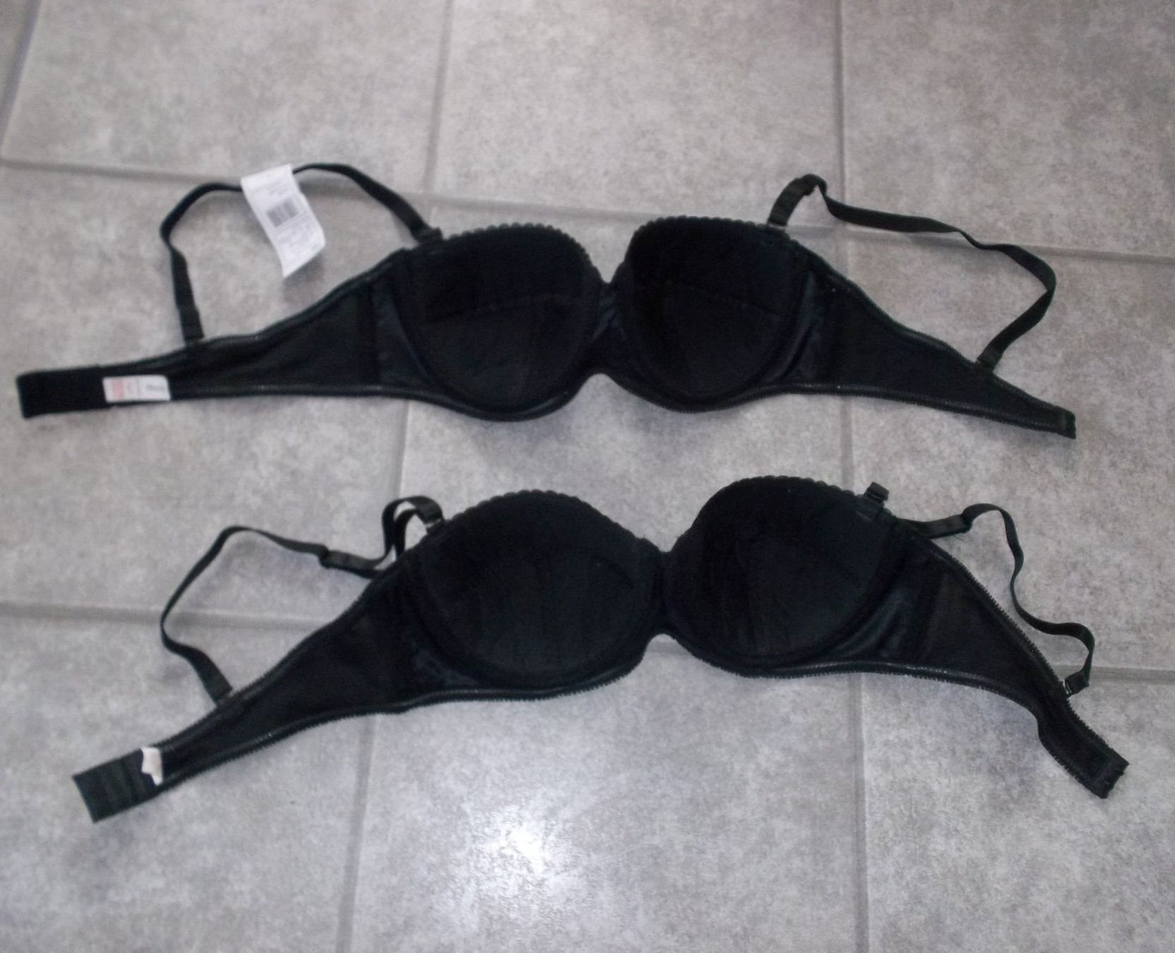 Altra biancheria intima: 2 BHs, Schwarz, Grösse 85C, Neu – Nuovo (secondo la descrizione) da Kaltbrunn venduto da Cindy99 1