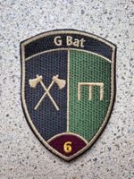 *** Badge G Bat 6 mit klett ***
